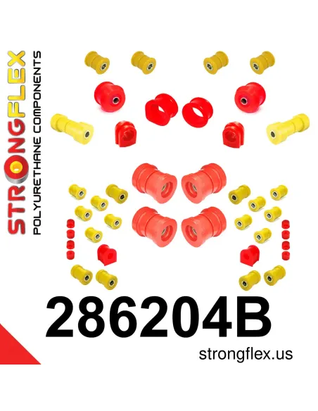 286204B: Full suspension bush kit R33 R34 AWD