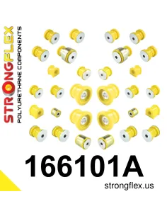 166101A: Full suspension polyurethane bush kit SPORT