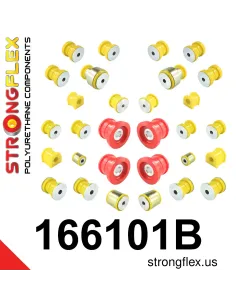 166101B: Full suspension polyurethane bush kit