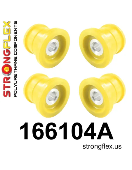 166104A: Rear subframe bush kit SPORT