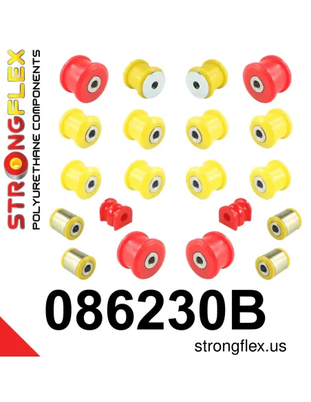 086230B: Rear suspension bush kit