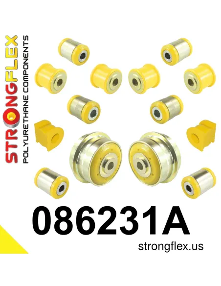 086231A: Rear suspension bush kit SPORT