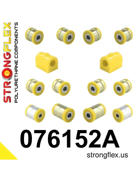 076152A: Rear suspension bush kit SPORT