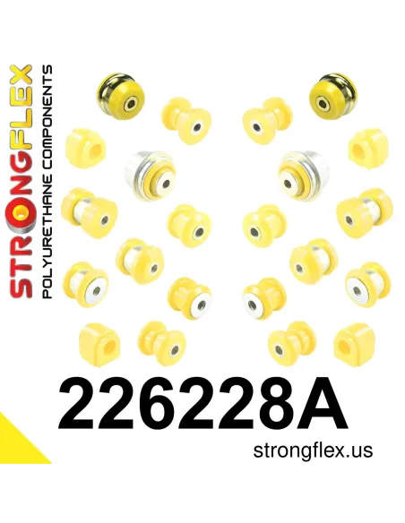 226228A: Full suspension bush kit SPORT