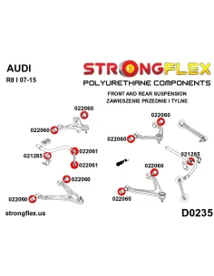 022061A: Front anti roll bar link bush SPORT 2