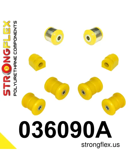 036090A: Rear suspension bush kit SPORT