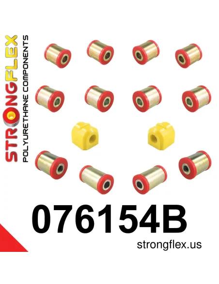 076154B: Rear suspension bush kit