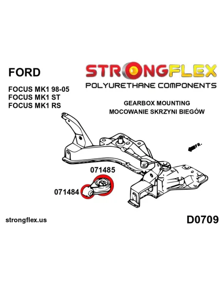 071485B: Gearbox mount bushing