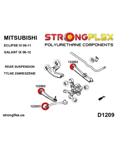 122003B: Rear trailing arm bush 2