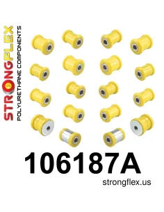 106187A: Rear suspension bush kit SPORT
