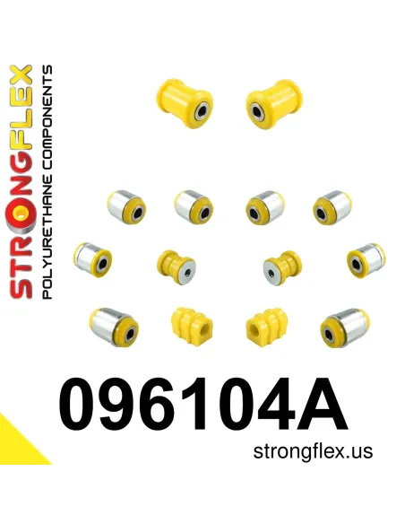 096104A: Rear suspension bush kit SPORT