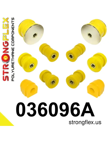 036096A: Rear suspension bush kit SPORT