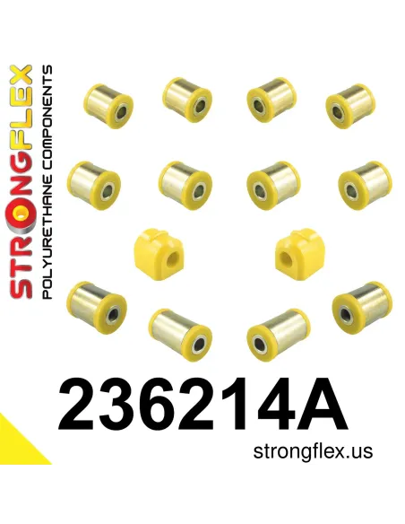 236214A: Rear suspension bush kit SPORT