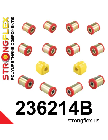 236214B: Rear suspension bush kit