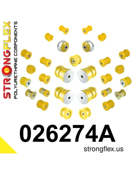 026274A: Full suspension polyurethane bush kit SPORT