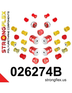 026274B: Full suspension polyurethane bush kit