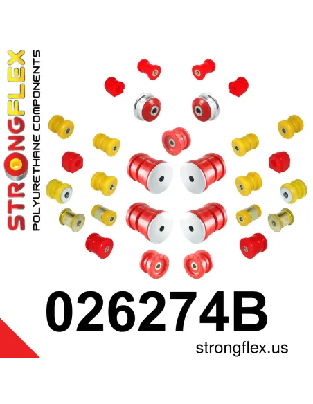 026274B: Full suspension polyurethane bush kit