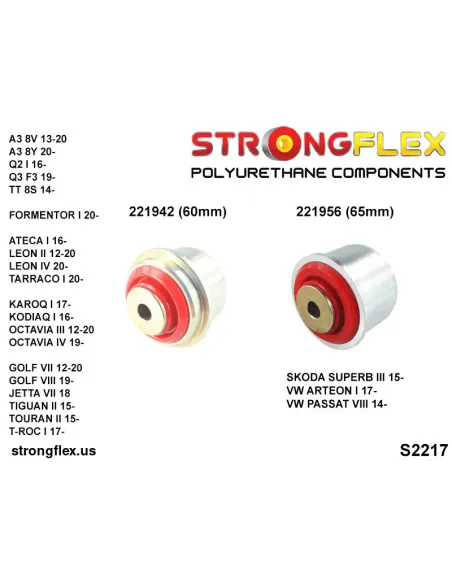 026275A: Full suspension polyurethane bush kit SPORT