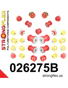 026275B: Full suspension polyurethane bush kit