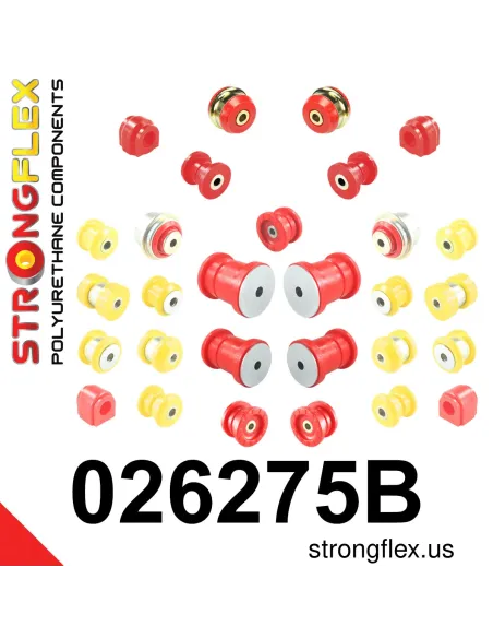 026275B: Full suspension polyurethane bush kit