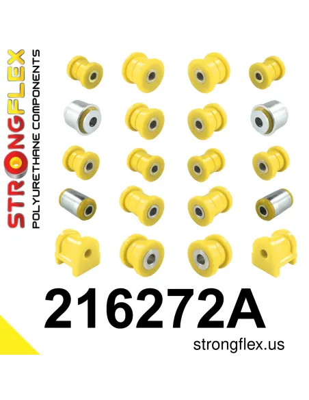 216272A: Rear suspension bush kit SPORT