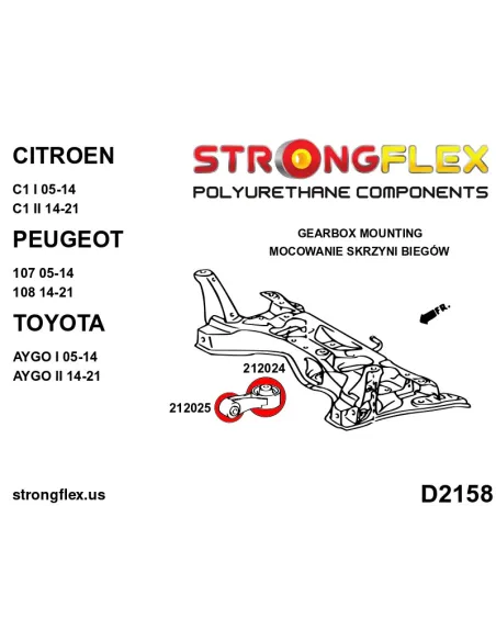 212025B: Transmision mount