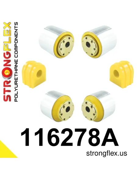 116278A: Front suspension bush kit SPORT