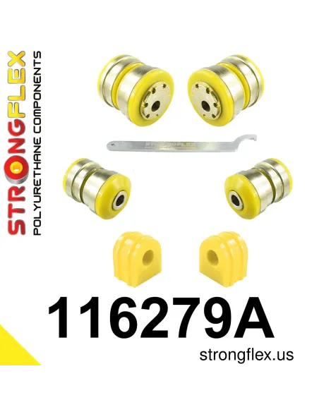 116279A: Front suspension bush kit SPORT