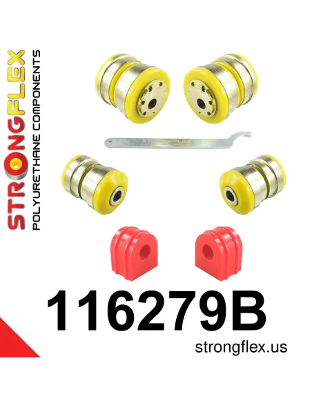 116279B: Front suspension bush kit