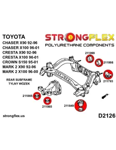 211998A: Rear diff mount - rear bush SPORT 2