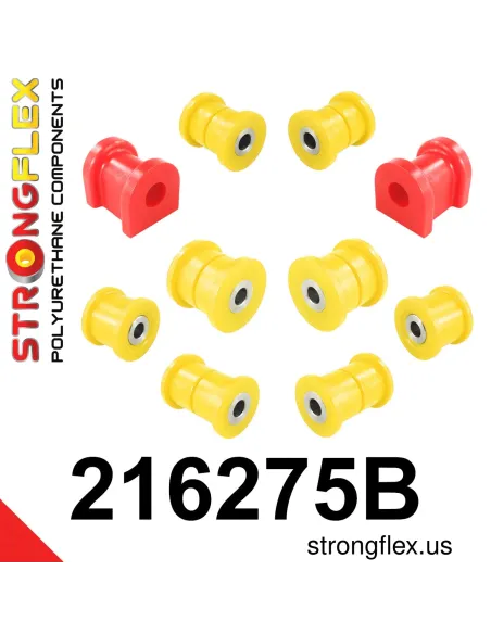 216275B: Rear suspension bush kit