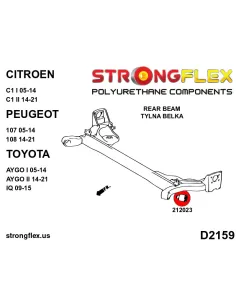 212023B: Rear beam bush 2