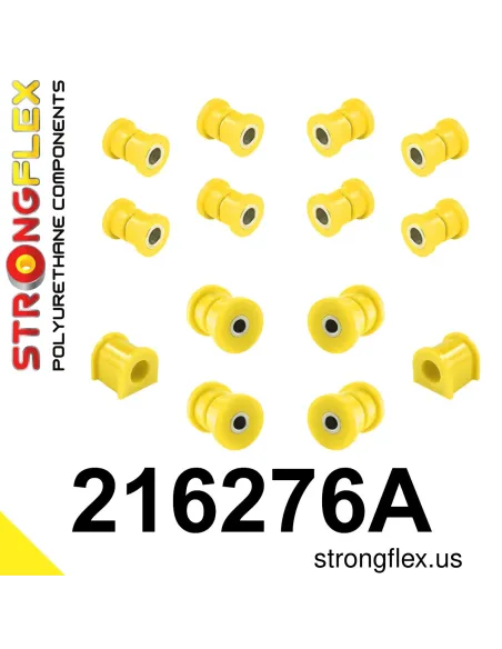 216276A: Rear suspension bush kit SPORT
