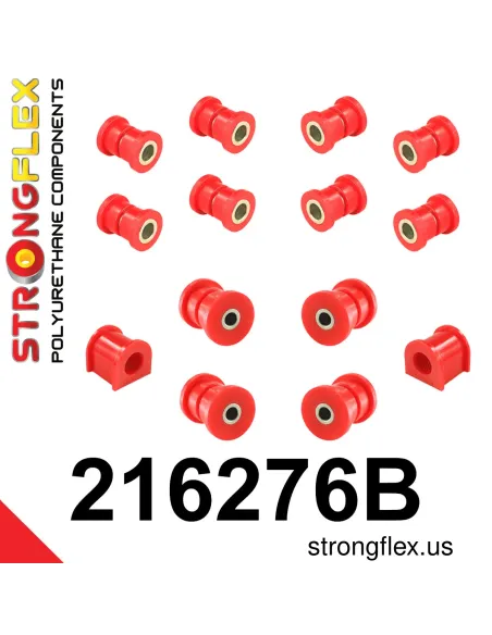 216276B: Rear suspension bush kit
