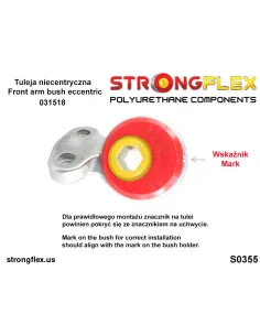 031518A: Front lower arm bush 66mm - excentric SPORT 2