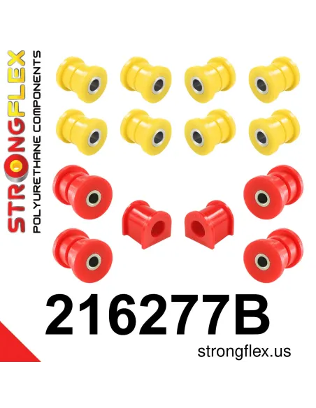 216277B: Rear suspension bush kit
