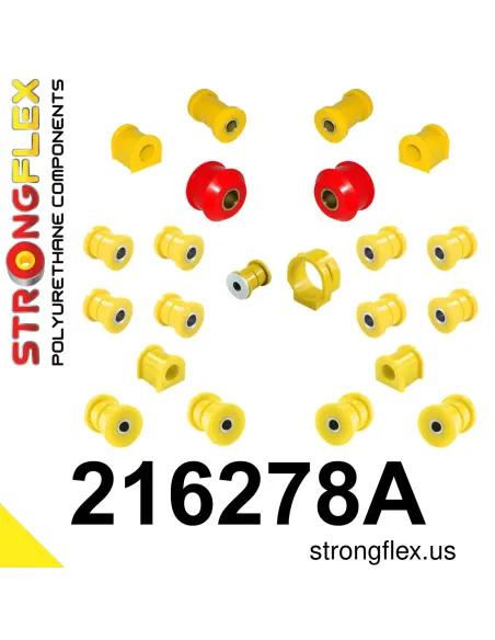 216278A: Full suspension bush kit SPORT