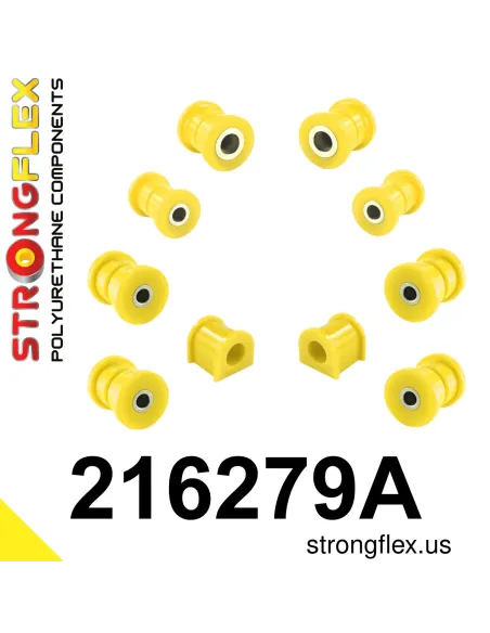 216279A: Rear suspension bush kit SPORT