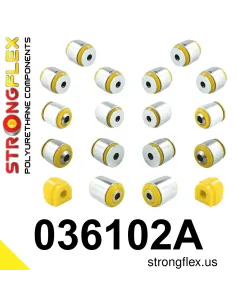 036102A: Rear suspension bush kit SPORT