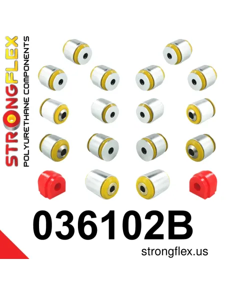 036102B: Rear suspension bush kit