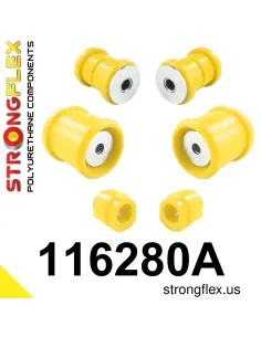 116280A: Front suspension bush kit SPORT
