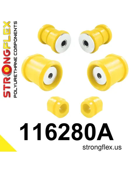 116280A: Front suspension bush kit SPORT