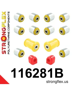116281B: Rear suspension bush kit