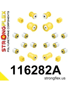 116282A: Full suspension polyurethane bush kit SPORT