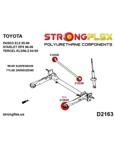 212028B: Rear beam bush 55mm 2