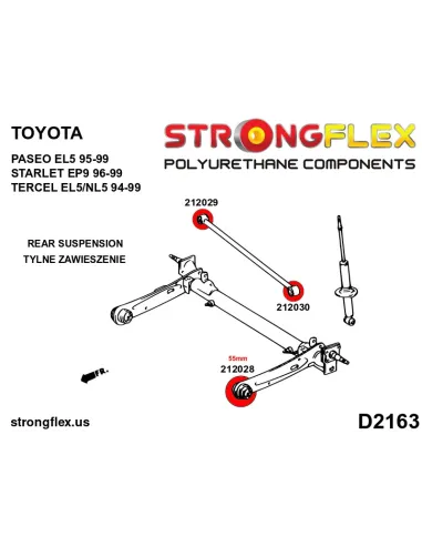 212029B: Rear panhard rod mount - to the body