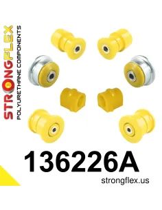 136226A: Front suspension and ream beam bush kit SPORT