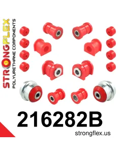 216282B: Front suspension and ream beam bush kit