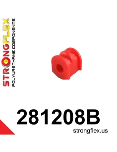 281208B: Rear anti roll bar bush
