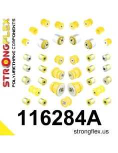116284A: Full suspension polyurethane bush kit AMG SPORT